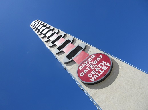 World's Largest Thermometer lights up again in Baker – San